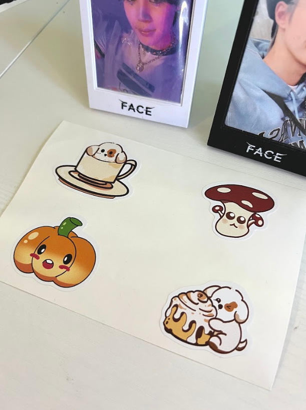 fall sticker sheet