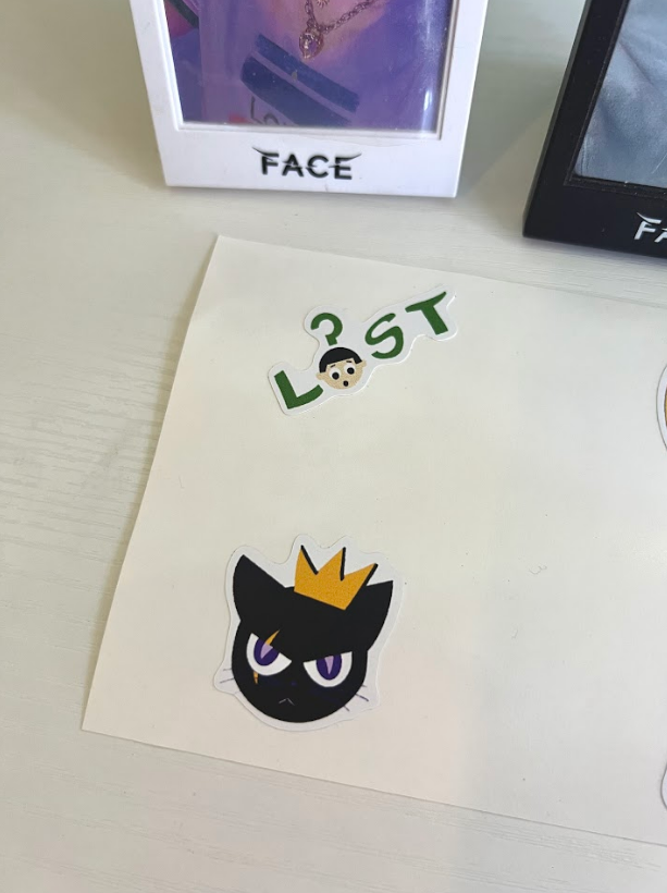 hyung sticker sheet